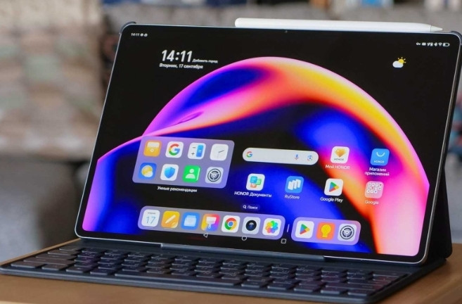 Планшет-ноутбук 2в1 | SIM + GPS + Скло + Стілус Honor Tablet 11" Green. Київ - фото 4