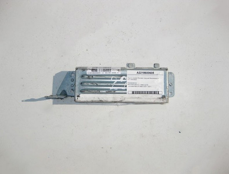 Mercedes-Benz  A2218600605 Задня права бокова подушка безпеки S-Class W221 CL C216 Одеса - фото 1