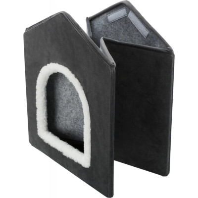 Домик для животных Trixie Ливия 38х41х44 см темно-серый (4057589379115) Винница - изображение 10