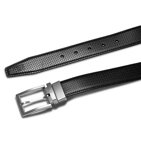 Ремень мужской кожаный Semi Line Black/Brown (P8232-0 XL) Вінниця