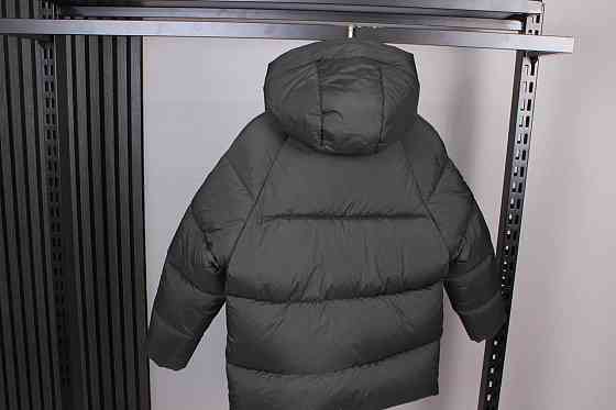 Подростковая зимняя куртка для мальчика черная на холофайбере 152,158,164 Николаев