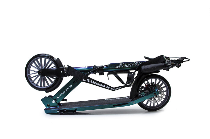 Дитячий самокат Scale Sports SS-23 + тримач для пляшки + дзвіночок. Дискове гальмо. Передній амо Одеса - фото 3