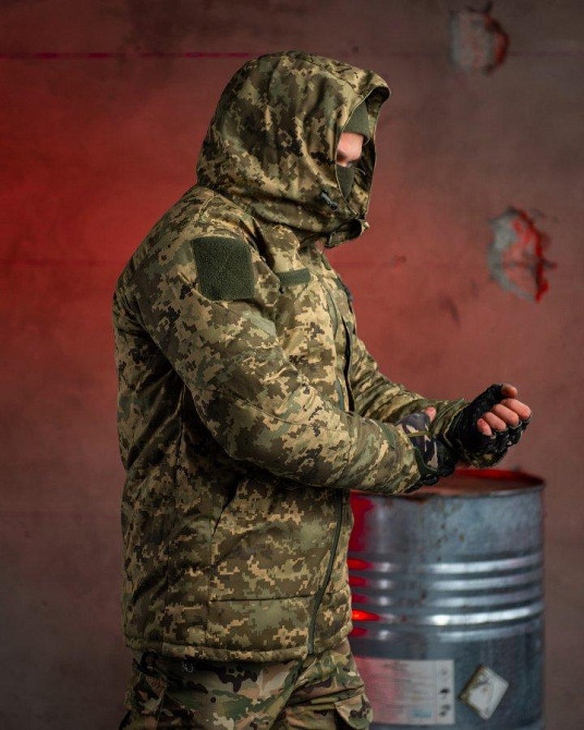 Тактическая куртка бушлат  Persona  пиксель Omni-Heat ВТ0448 Одесса - изображение 16