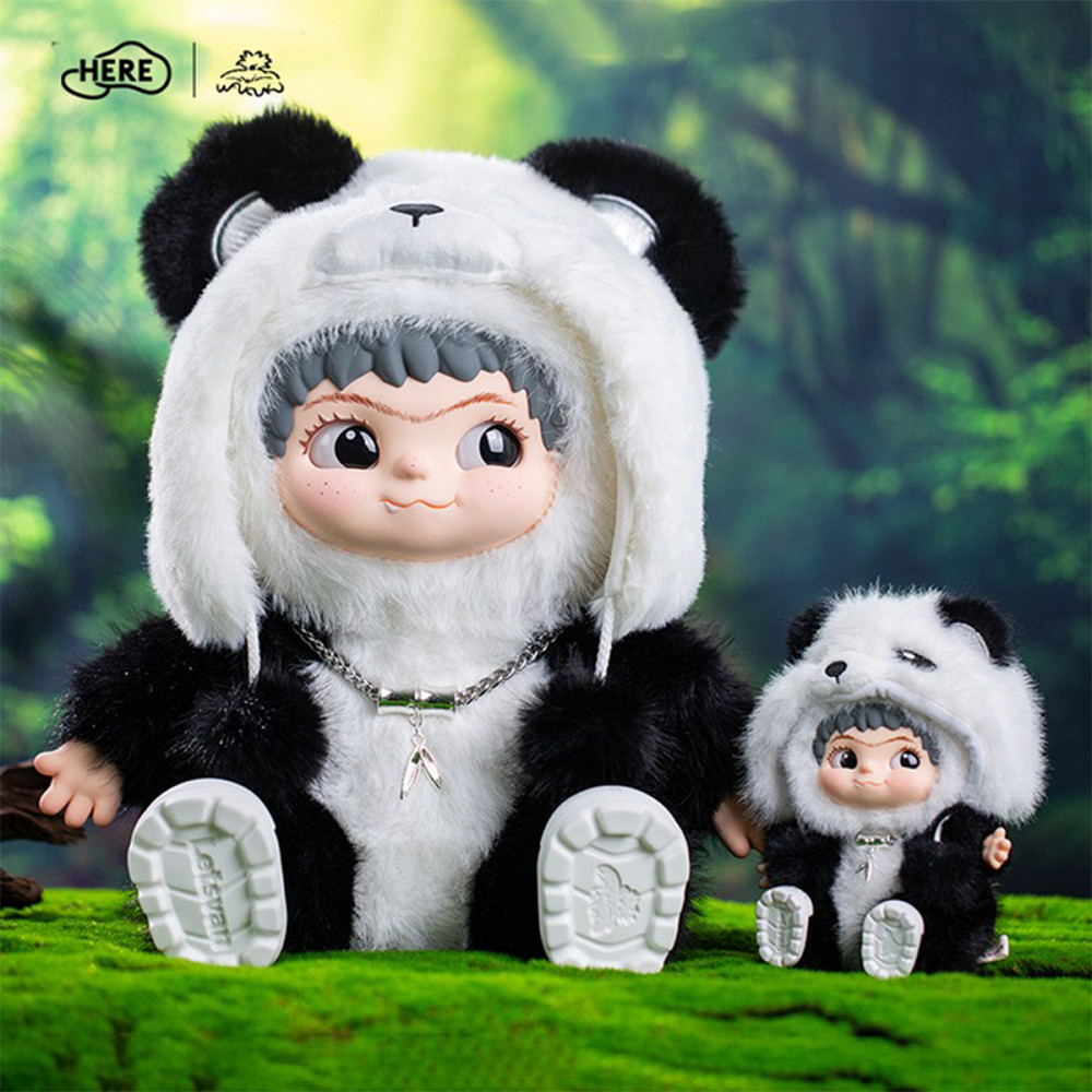 М'яка іграшка лімітована POP TOP Letsvan серії Wakuku - Панда 800% (37 см) Днепр - изображение 16