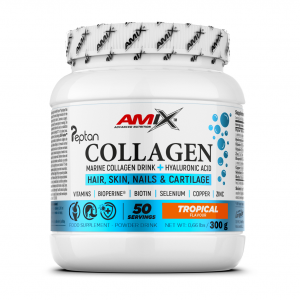Колаген Amix Nutrition Collagen Marine Peptan Drink 300 г, Tropical Луцьк - фото 1