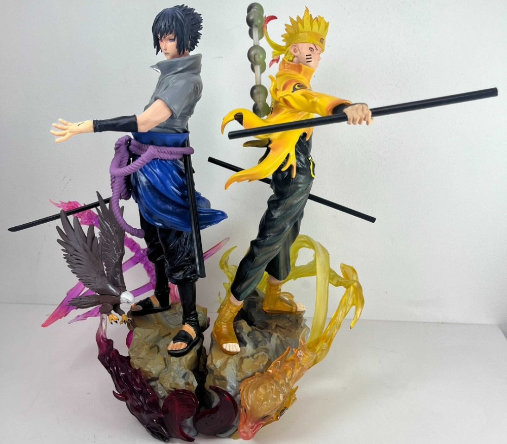 Комплект фигурок Наруто и Саске Naruto Shippuden 32см anime. Харьков - изображение 8