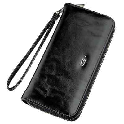 Кошелек Kivi Из экокожи Черный (19040) Винница