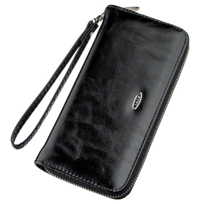 Кошелек Kivi Из экокожи Черный (19040) Винница - изображение 1