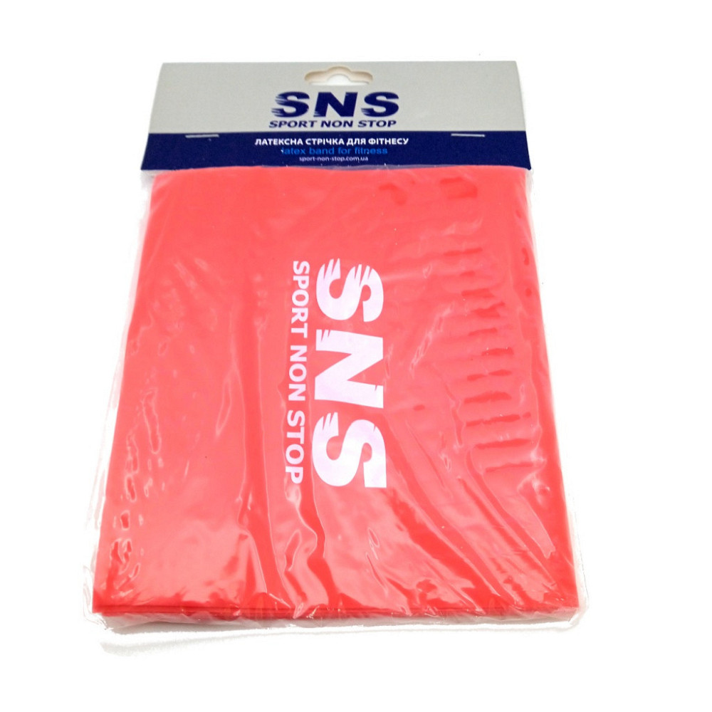 Еспандер латексна стрічка SNS heavy 1515-65 Вишневе - фото 3