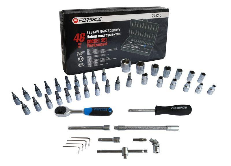 Набор инструмента 46 предметов 1/4