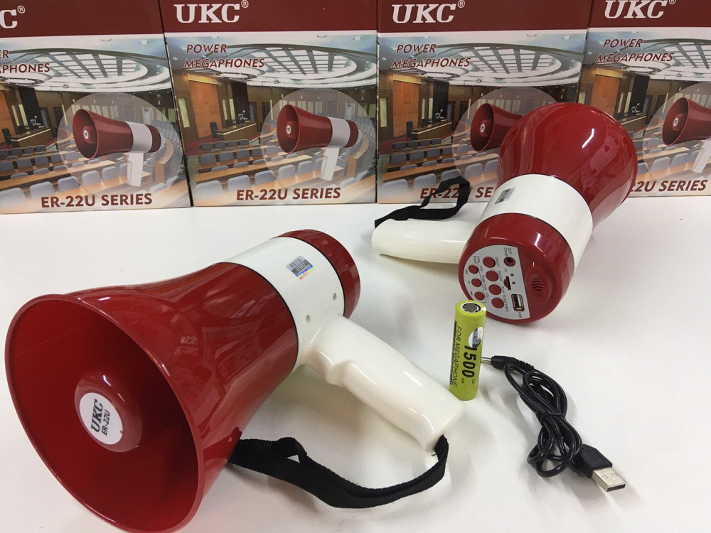 Гучномовець UKC MEGAPHONE ER-22/ 5147/ 12V (20 шт./яск) Одеса - фото 2