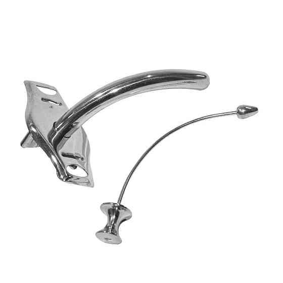 Трубка трахейна Chevalier — Jackson, довжина зовнішньої трубки = 60 мм, діаметр = 7 мм, J-26-180 Дніпро