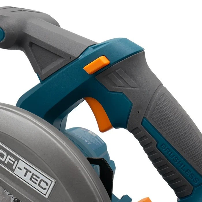 Пила дискова акумуляторна безщіткова PROFI-TEC PPCA1620 20 В, диск 165 мм, пропил 59 мм, без АКБ і ЗП Київ - фото 8