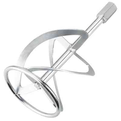 Венчик строительный Graphite для густых растворов, М14, диаметр 120мм, 230мм, подтягивающая (56H701) Винница