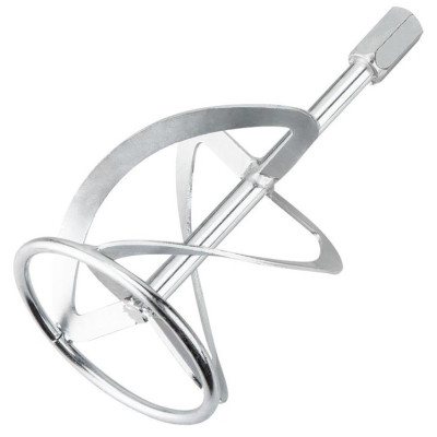 Венчик строительный Graphite для густых растворов, М14, диаметр 120мм, 230мм, подтягивающая (56H701) Винница - изображение 1