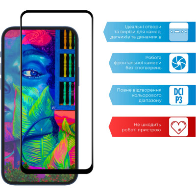 Скло захисне ACCLAB Full Glue Xiaomi Redmi 10 (1283126517426) Вінниця - фото 4