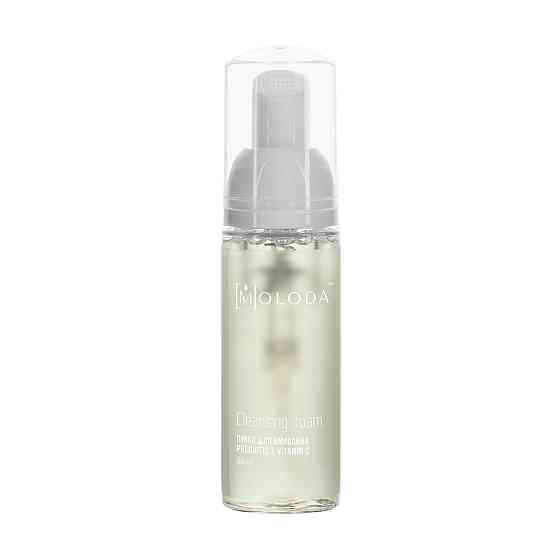 Пінка для вмивання обличчя Cleansing foam Prebiotics Vitamin C Moloda 60 мл Вінниця