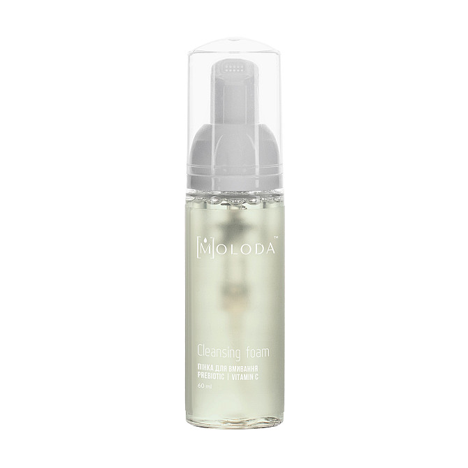 Пенка для умывания лица Cleansing foam Prebiotics Vitamin C Moloda 60 мл Винница - изображение 1