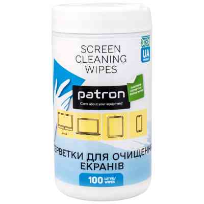 Серветки Patron for TFT/PDA/LCD 100pcs, paper (F3-059) Вінниця