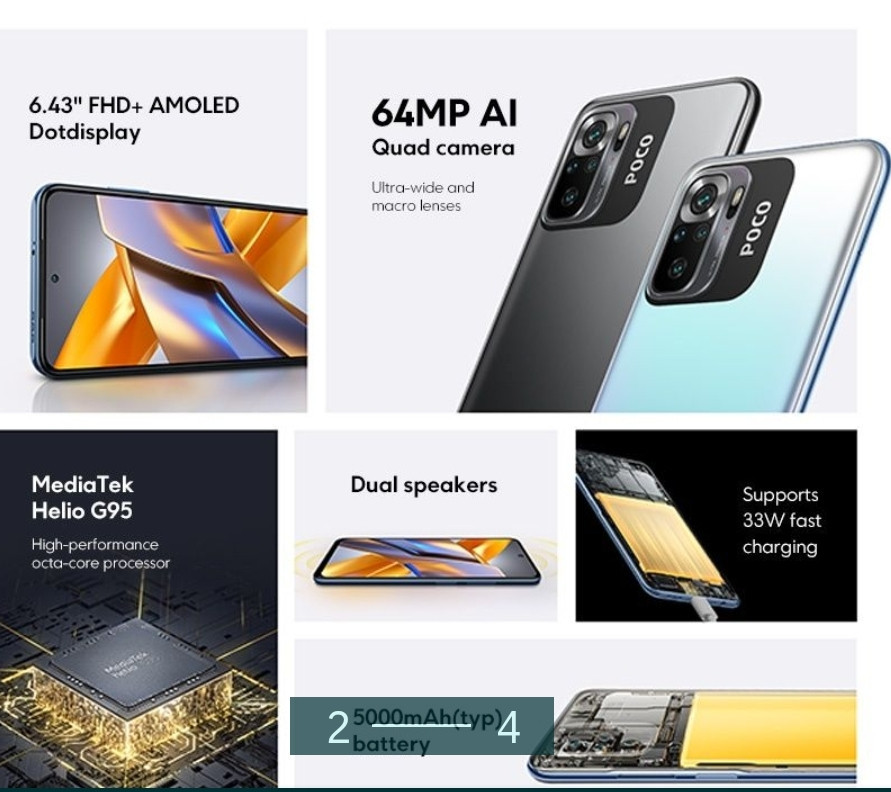 Телефон: POCO M5S 8/256Gb Киев - изображение 2