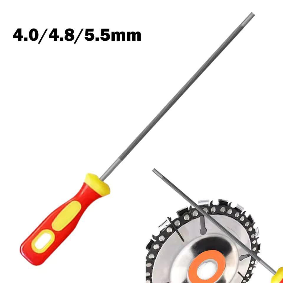 Напилок для заточування ланцюга пилки з ручкою Київ - фото 7