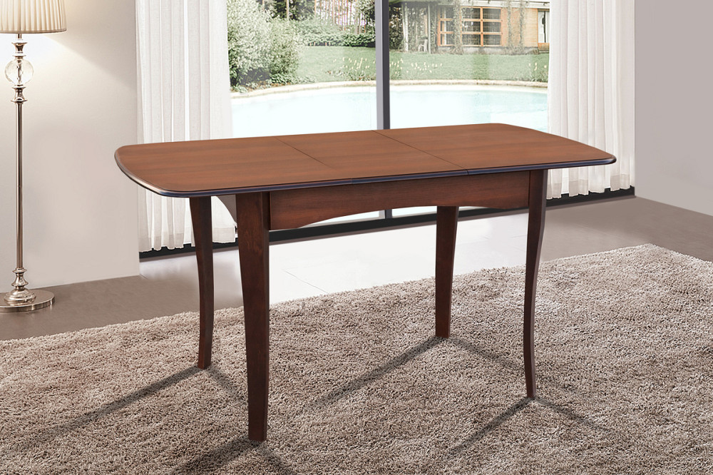 Стіл обідній Челсі (1080+320)*730, горіх темн. Киев - изображение 3