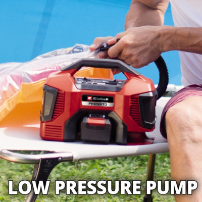 Автомобільний компресор Einhell PRESSITO 18/21, 18В, PXC (без АКБ і ЗП) (4020467) Вінниця - фото 6