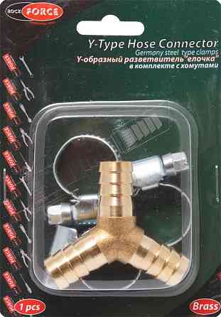 Перехідник Y-подібний "ялинка" 12мм + хомути для кріплення (в блістері) Одеса
