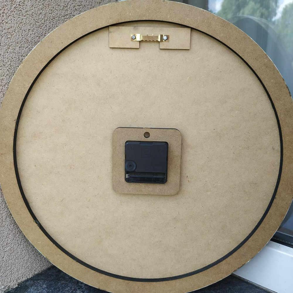 Часы настенные 40 см из эпоксидной смолы ручной работы Днепр - изображение 6