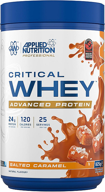 Протеїн Applied Nutrition Critical Whey Protein 825 г, Salted Caramel Луцьк - фото 1