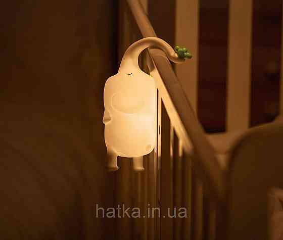 Силіконовий бездротовий нічник «Слоненя» Київ