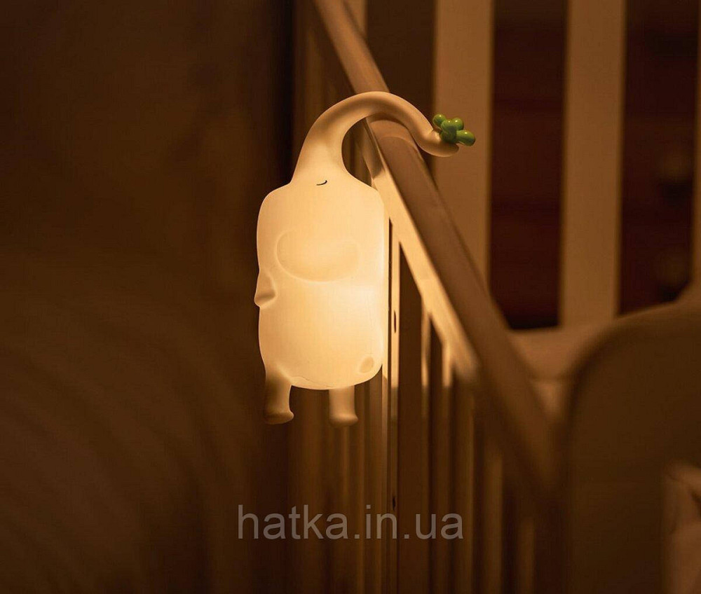 Силиконовый беспроводной ночник «Слоник» Киев - изображение 5