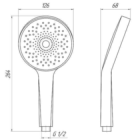 Душова лійка Topaz NF-2202-00-WHITE Киев