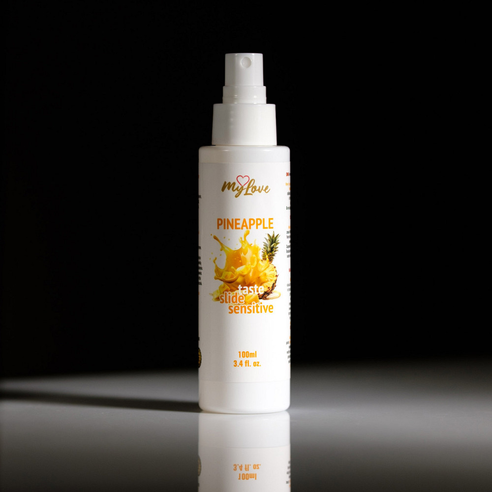 Інтимний гель-лубрикант - MyLove Taste Slide Sensitive Pineapple, 100 мл Sex Aura Київ - фото 7