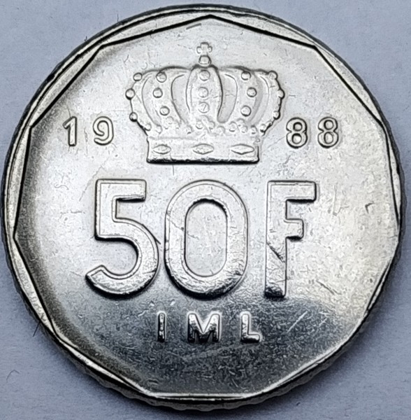 Люксембург 50 франков 1988 год (АЗ) Полтава - изображение 1