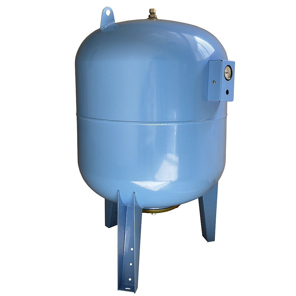 Гідроакумулятор 200л VOLKS pumpe10bar вертик.(з манометром) Київ - фото 2