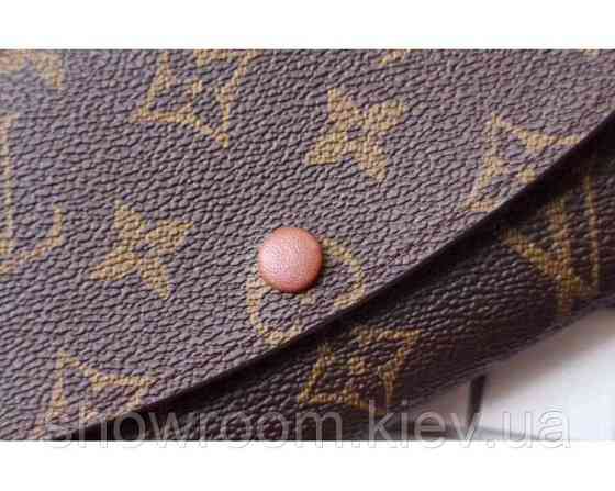 Женский вместительный кошелек ЛВ (60136) brown Lux Киев