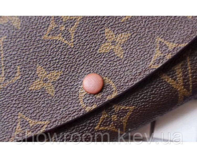 Женский вместительный кошелек ЛВ (60136) brown Lux Киев - изображение 3