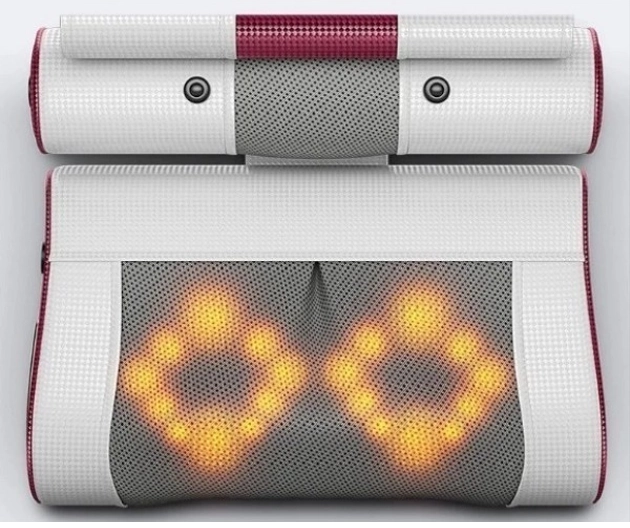 Массажер для шеи и плеч Benbo P-708 Массажная подушка Винница - изображение 3