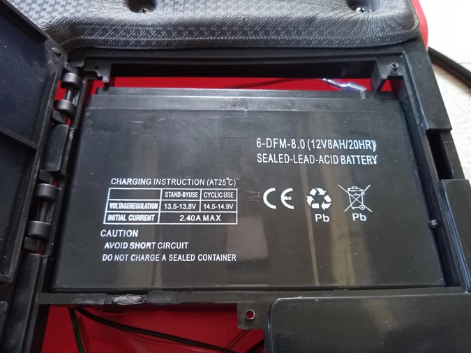 Садовый опрыскиватель аккумуляторный Vulkan HY-16L : 12 V, 8 Ah, бак 16 л, ранцевой, вес 3 кг Киев - изображение 7
