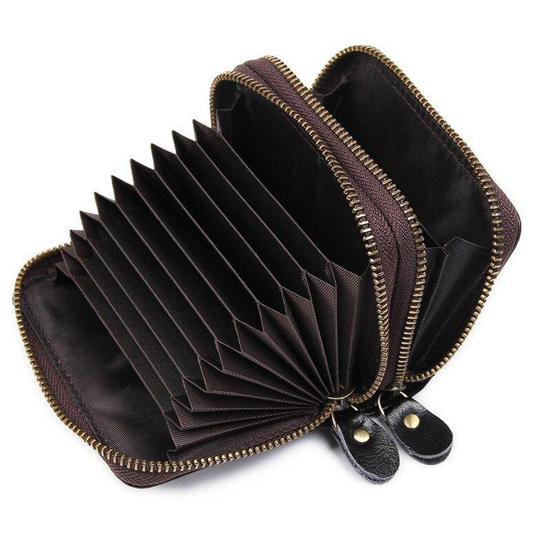 Визитница Vintage 14964 кожаная Коричневая Киев - изображение 3