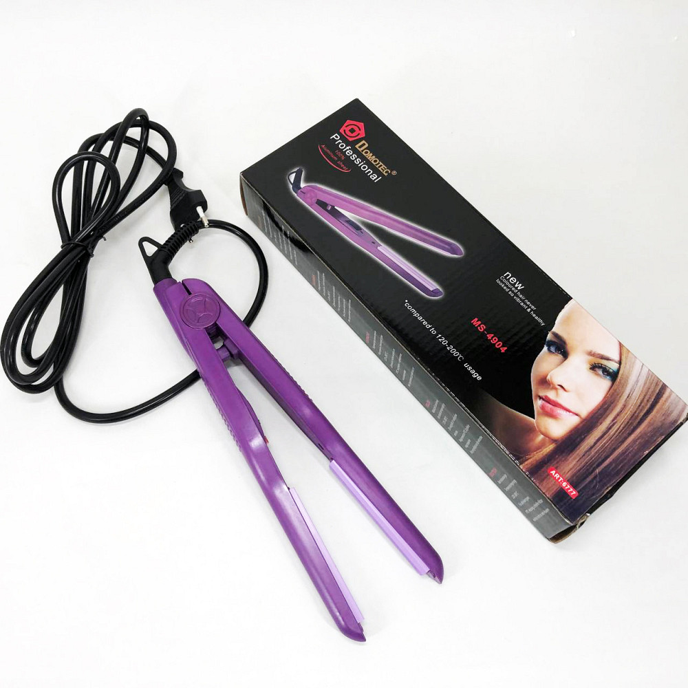 Утюжок выпрямитель для волос с терморегулятором Domotec, Плойка-выпрямитель, Плойка выравниватель MR-96 Львов - изображение 8