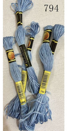 Муліне для вишивки 794 DMC Київ - фото 1