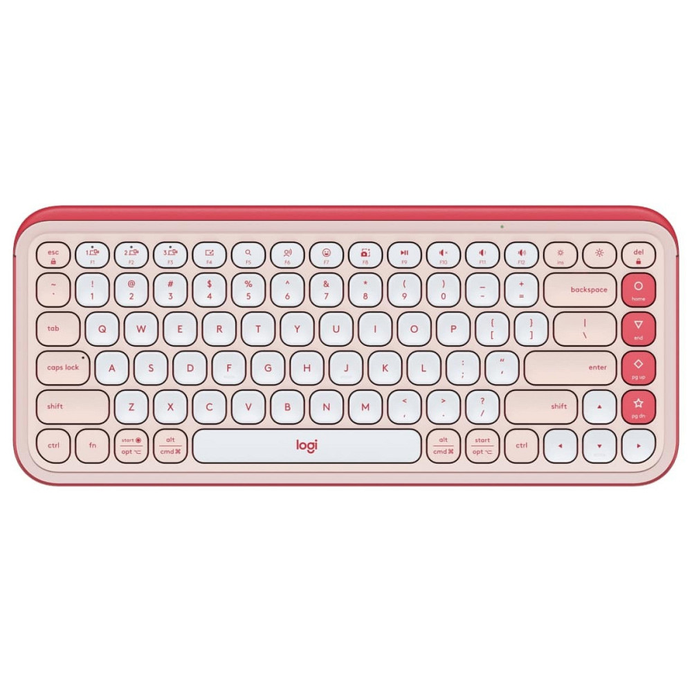 Клавіатура бездротова Logitech Pop Icon Keys Rose (920-013073) Рожевий Харків - фото 15