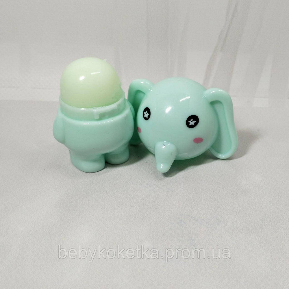 Дитячий бальзам для губ зволожувальний Magic Your Life Lip Balm Слоник Зелений Львів - фото 2