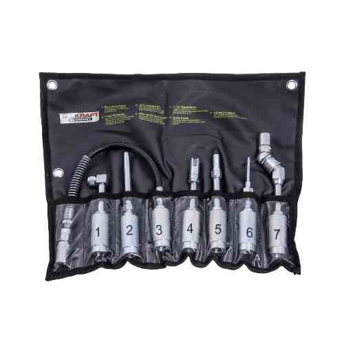 Набір насадок для шприц-оливки 7 од. G.I.KRAFT K-410 Одеса