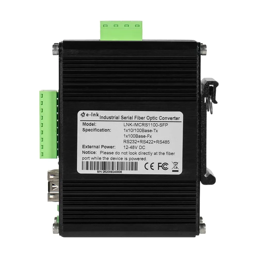 Медіаконвертер E-LINK LNK-IMCRS1100-SFP RS232/RS485/RS422 (73-00156) Киев - изображение 15