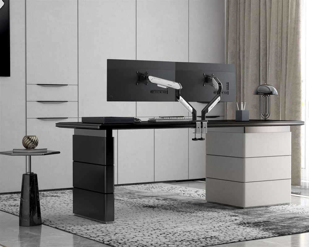 Кронштейн Anda Seat Stealth Pro II 17"-42" Black/White (AD-W-A9-2S-BW) (VESA100х100) ( 14074 ) Харків - фото 10