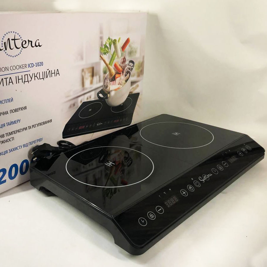 Кухонний посуд для готування електричний, Надійна настільна плита для дому, Компактна електронна плитка OV-32 Львів - фото 4