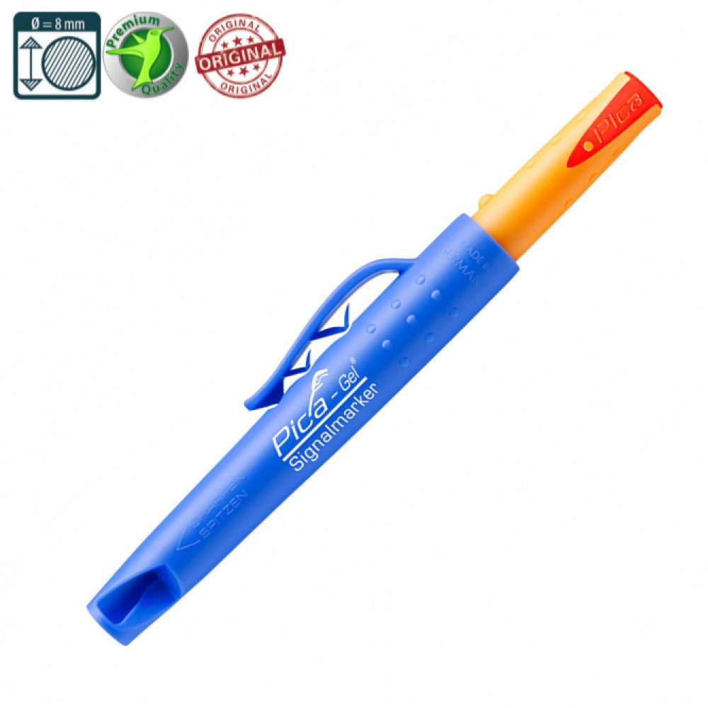 Маркер водо-термостійкий PICA GEL Signal marker червоний 2-8 мм Одеса - фото 2